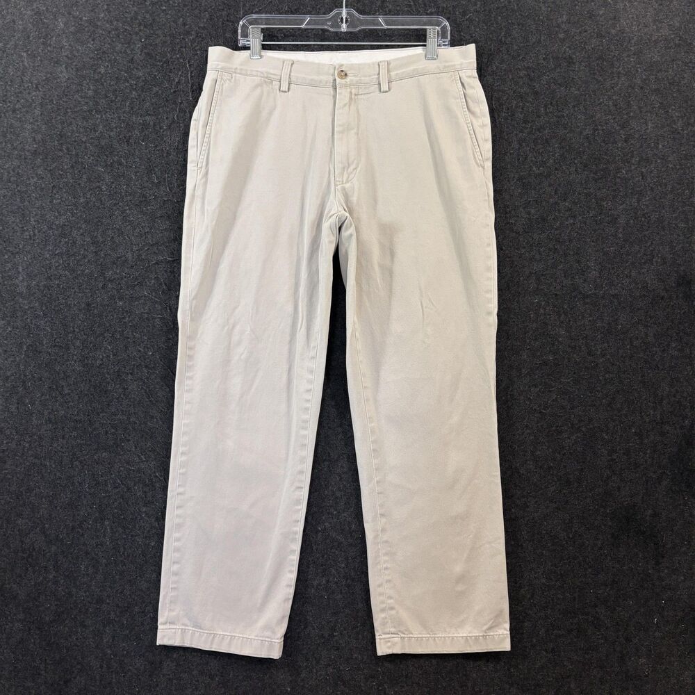 Polo Ralph Lauren Pants Men's 34x29 Khaki Classic Fit Chino Preppy Straight Leg
